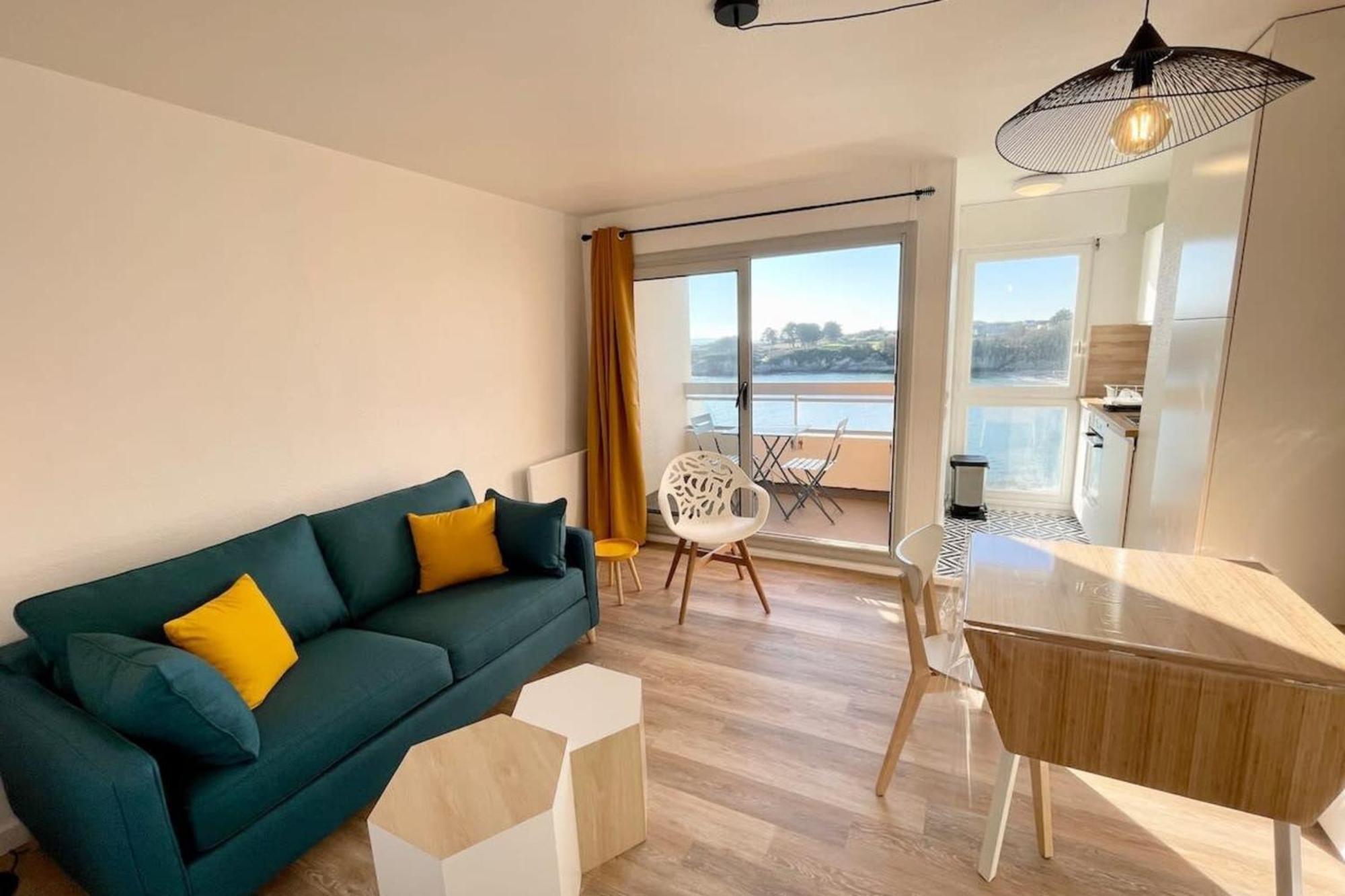 Pieds Dans L'Eau T2 Archi Cosy - Vue Mer 180 Ploemeur Exterior photo